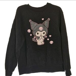 Kuromi Devious Cherry Crewneck sweater size Medium pullover anime